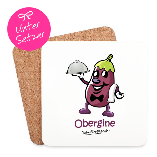 Produktbild Untersetzer Obergine - Aubergine