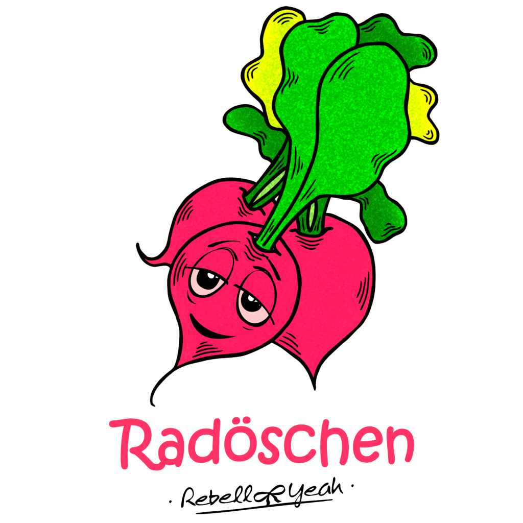 Designbild Radöschen - Radieschen